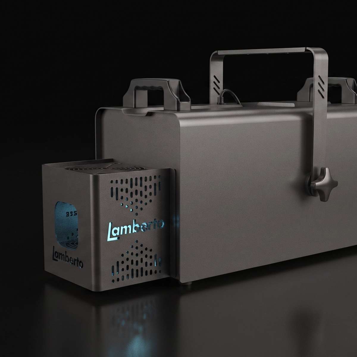 MISTY - Premium stage generator creating ultra-fine haze to highlight lighting beams.