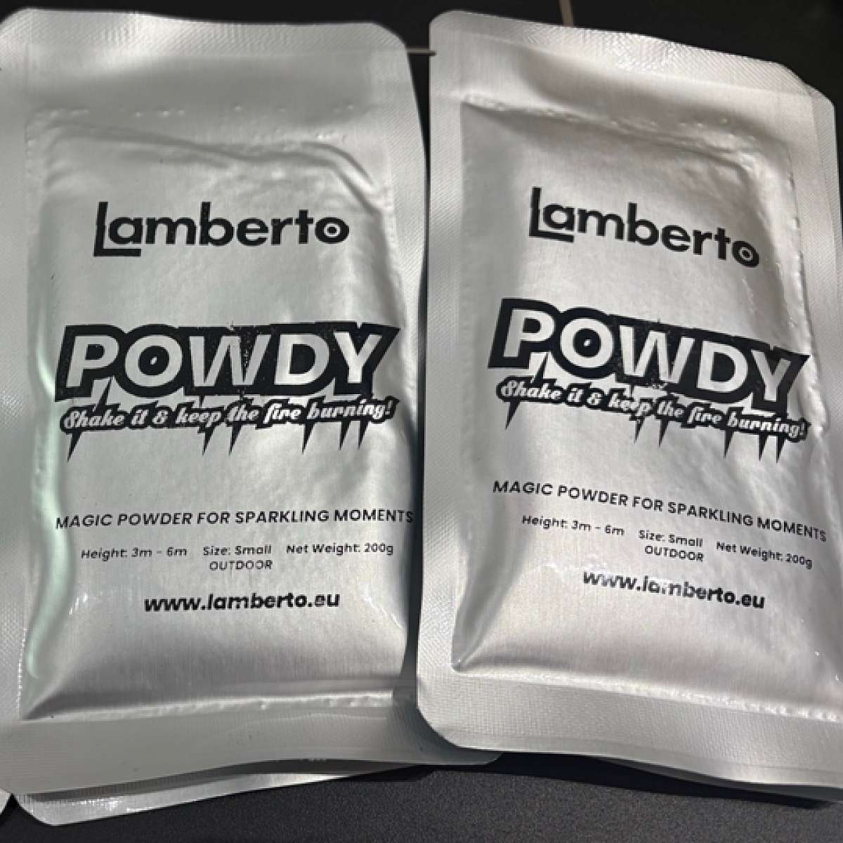 POWDY INDOOR SMALL - POWDY Indoor Small — Spark Machine Consumable (Fonty)