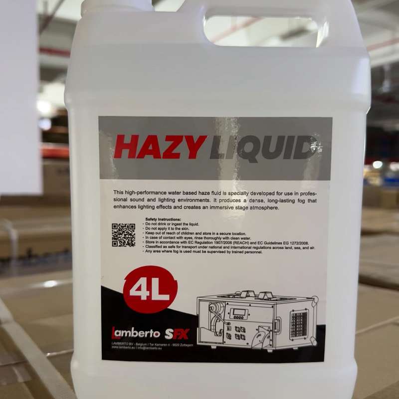 HAZY LIQUID 4L - Pro haze liquid - water based - 4L