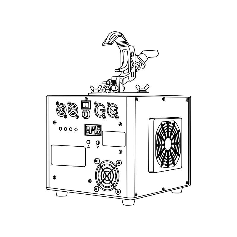 FONTY - Cold Fountain Spark Machine