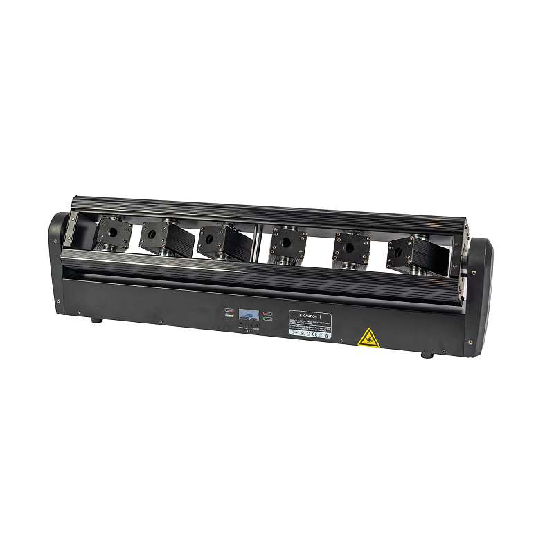 MULTY - 6 x 1W RGB Moving Laser Beam